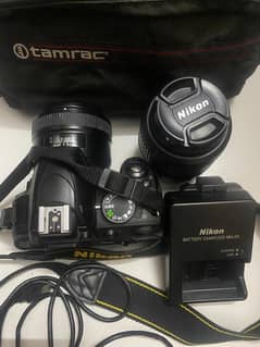 NIKON D3100 DSLR || WITH TRIPOD STAND AND 50MM LENS