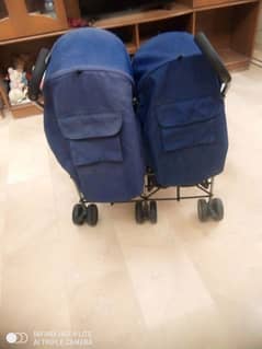 twin strollee
