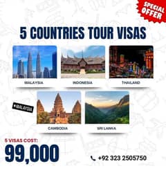 5 Countries Visa Offer 100% done