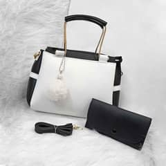 Girls Rexine Plain Shoulder Bag