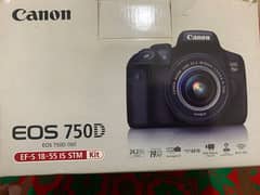Canon 750D DSLR For Sale | Touchscreen | WiFi | NFC |