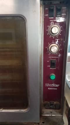 silver star 6 tray double door oven
