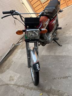 Cg 125 red 2016 model