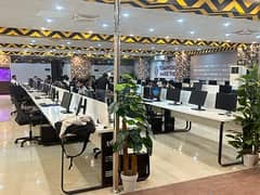 30 seats Furnished Call Centre Available for rent at prime Location