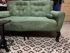 SOFAS, TABLE, DRESSING TABLE