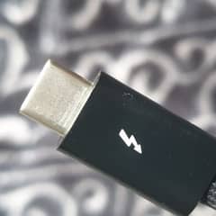 Thunderbolt 4 (USB‑C) Pro Cable orignal Branded  (1m , 1.8 m , 3m)
