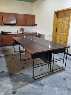 office table for 4 workers
