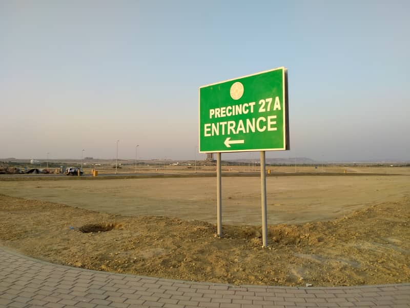500 Sq Yd Residential Plot For Sale In Precinct 27A Bahria Town Karachi (With Allotment) 1