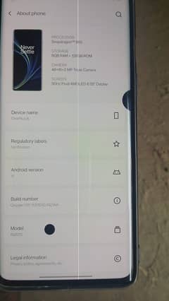One plus 8 ram 8/128gb