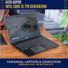 Acer i3 7th generation | 8 GB Ram | 256 GB SSD | 15.6" display
