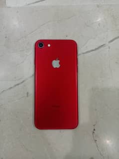 iPhone 7 PTA approved 128 GB (Product) RED with cable for charging