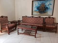 Sofa 3+1+1+ table for sale
