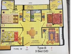 (Limited Time Offer) 3 Bed D/D Flate For Sale