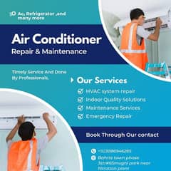 Ac Technician, Electrician, Basic plumber
