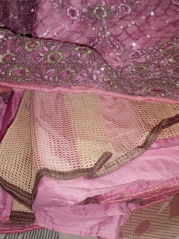 Rose pink sharara 6
