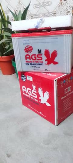 AGS WASHI 100 two batteries 12000