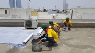Roof Waterproofing Services Roof Heat Proofing Larkana
