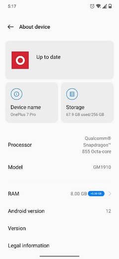 One plus 7 pro