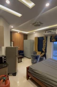 Furnished One Bedroom Apartment For Rent In Bahria Town Sector
