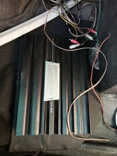 BM Classic 2400 watt Amplifier With Woofer For Sale