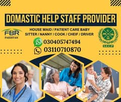 Nurse/Care Taker/Patient Attendant /Baby sitter/Nanny/Maid Helper