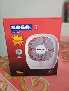 Sogo Rechargeable Fan