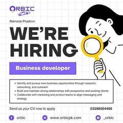 Need business developer for software company