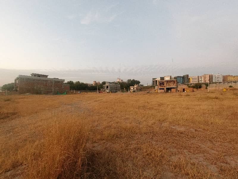 12 Marla Residential Open transfer plot available for sale in B Block (plot no 641B st#21) Back Open with 2 Marla Extra land 5