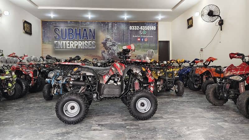 4×4 Hydraulic Disk Breaks 125cc Hunter Jeep Atv Quad Delivery In Al Pk 1