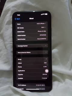 Iphone XSMAX 256 gb Non PTA Factory unlock
