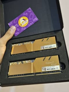 Trident Z Gold | RGB | 16gb | 8×2 | 3600mhz