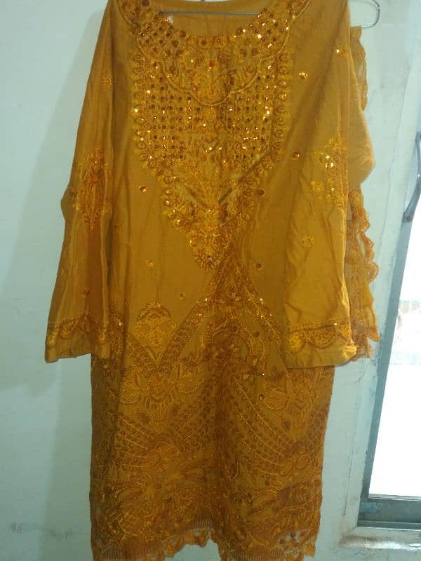 Eid collection only 2 time used summer dress 3