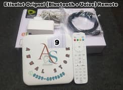 Etisalat Android 9 Tv Box With Orignal Remote