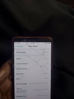 oppo a5 ram 4 ROM 32 GB touch glass crack han