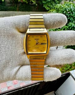 Seiko 5 Gold Tone Automatic watch