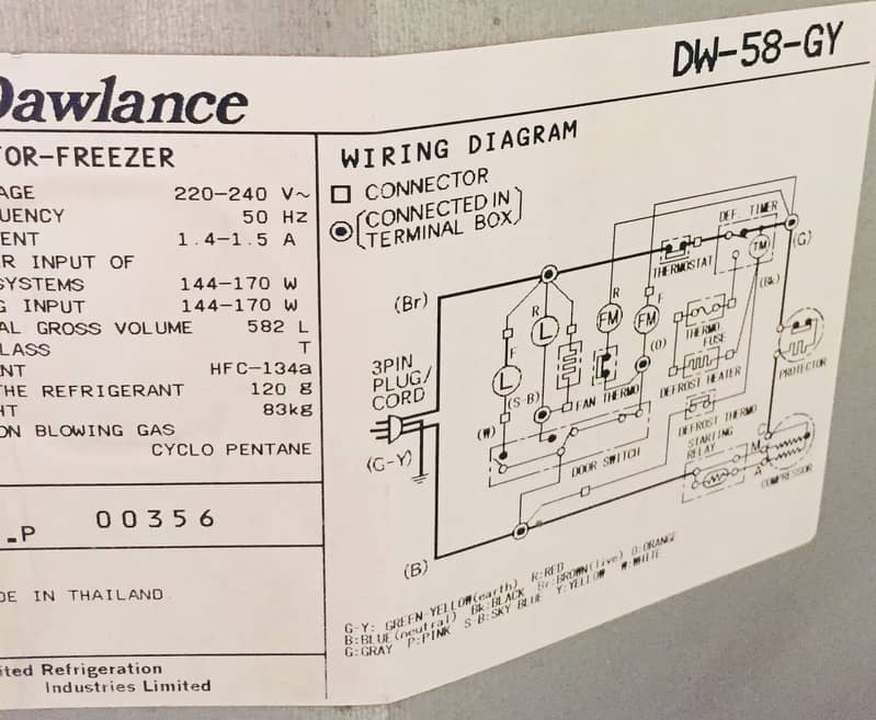 Dawlance Deodorizer Refrigerator 1