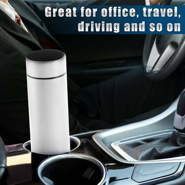 LED Temperature Display Vacuum Flask 11
