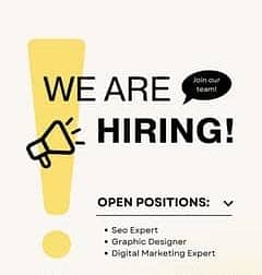 We need a social media marketer and web designer