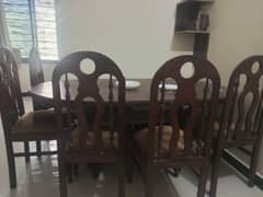 Dining table sale 6 chair