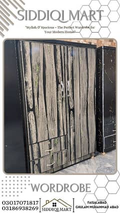 Wardrobes - Almari - Wooden Almari -  Furniture - 3Door - 2Door Almira