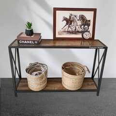 Console Table, Decor Rack, Living room Console