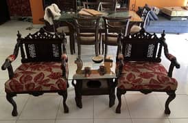 Pure sheeshum sofa set