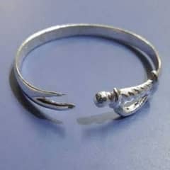 silver zulfiqar Style Bracelet