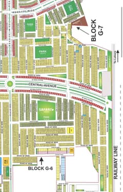 5 Marla Onground Plot for Sale in Bahria Orchard G7 block Lahore