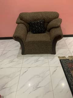 Sofa Set for Sale – 1 Double + 2 Single Seaters | Excellent Condition