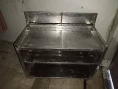 Table Counter Pure Steel