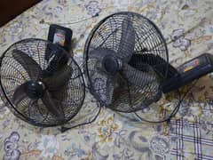 royal bracket fans 2 pieces