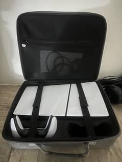PS5 Slim with carry bag and games in 10/10 condition