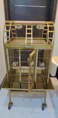 Grey Parrot / Cockatoo/ Macaw / Lorry & Eclectus Bird stand And Cages