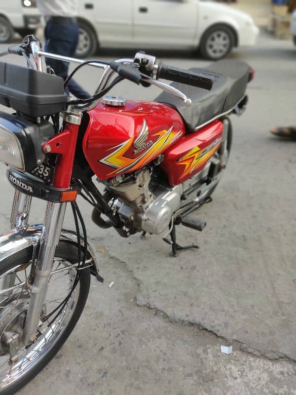 Honda CG125 (20/21 Model) Punjab Lahore Number 4